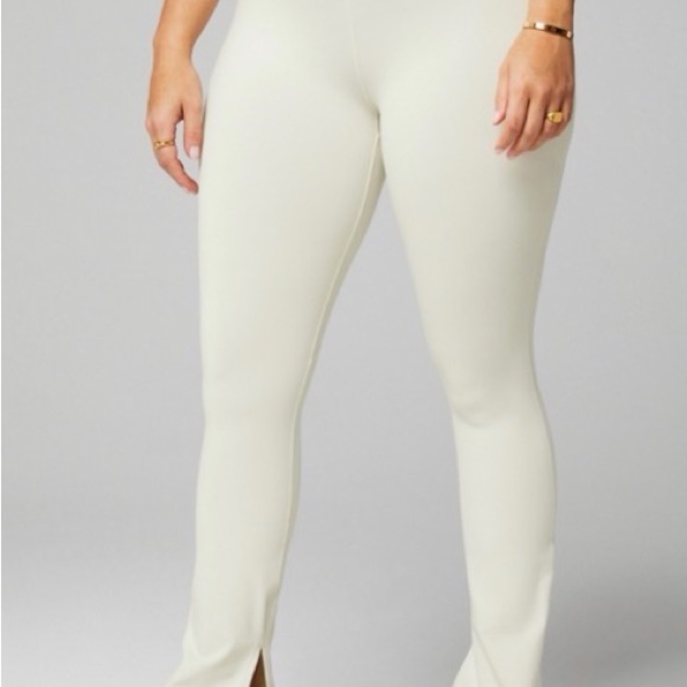 Fabletics Define PowerHold® Split Hem Legging Cre… - image 1
